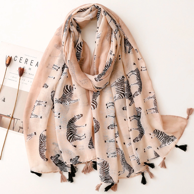 animal print scarves