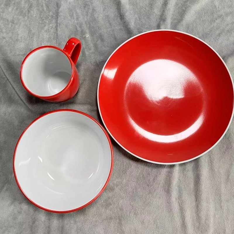 ceramic dinnerware set of 4