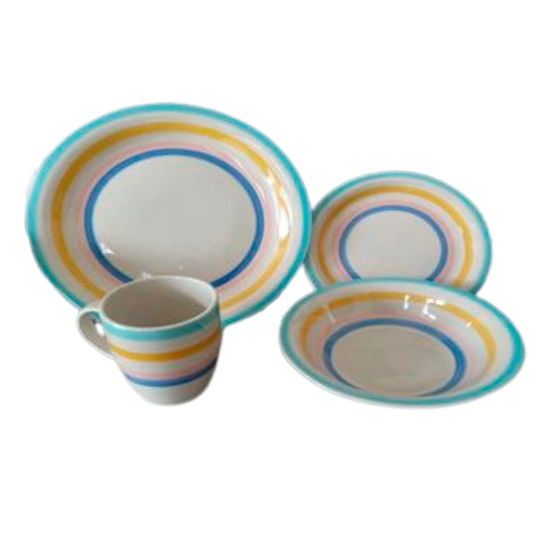 ceramic dinnerware set of 4