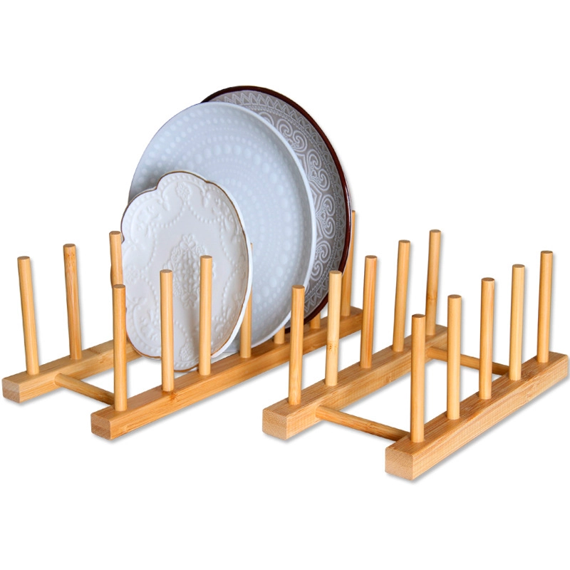 bamboo plate holder