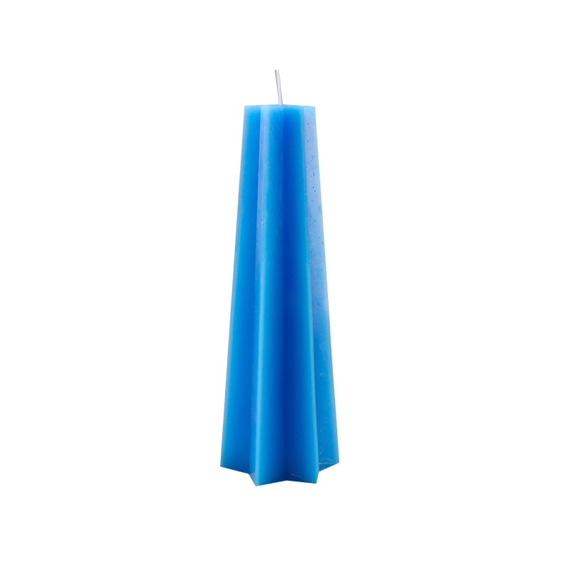 hexagon pillar candle