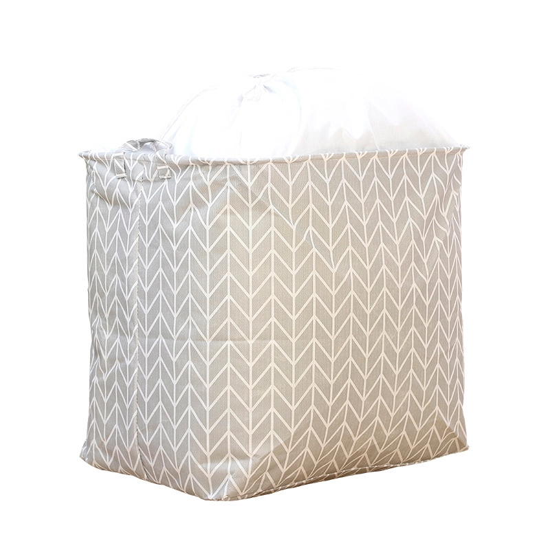 folding cloth storage box drawstring bag