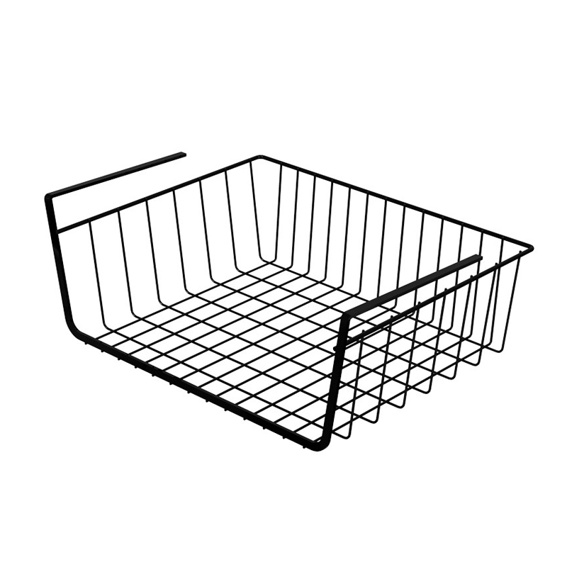 black wire wall basket