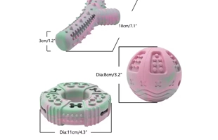 لعبة مضغ مطاطية متينة للكلاب للمضغ العدوانية بسعر رخيص مورد بالجملة
