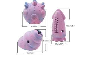 لعبة مضغ الكلب المطاط الطبيعي من الدرجة الغذائية للحيوانات البحرية بسعر رخيص مورد بالجملة